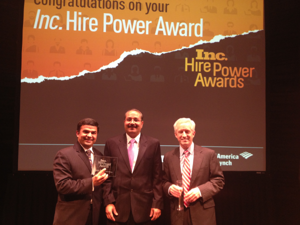 Sagitec Receives Inc.'s Hire Power Award