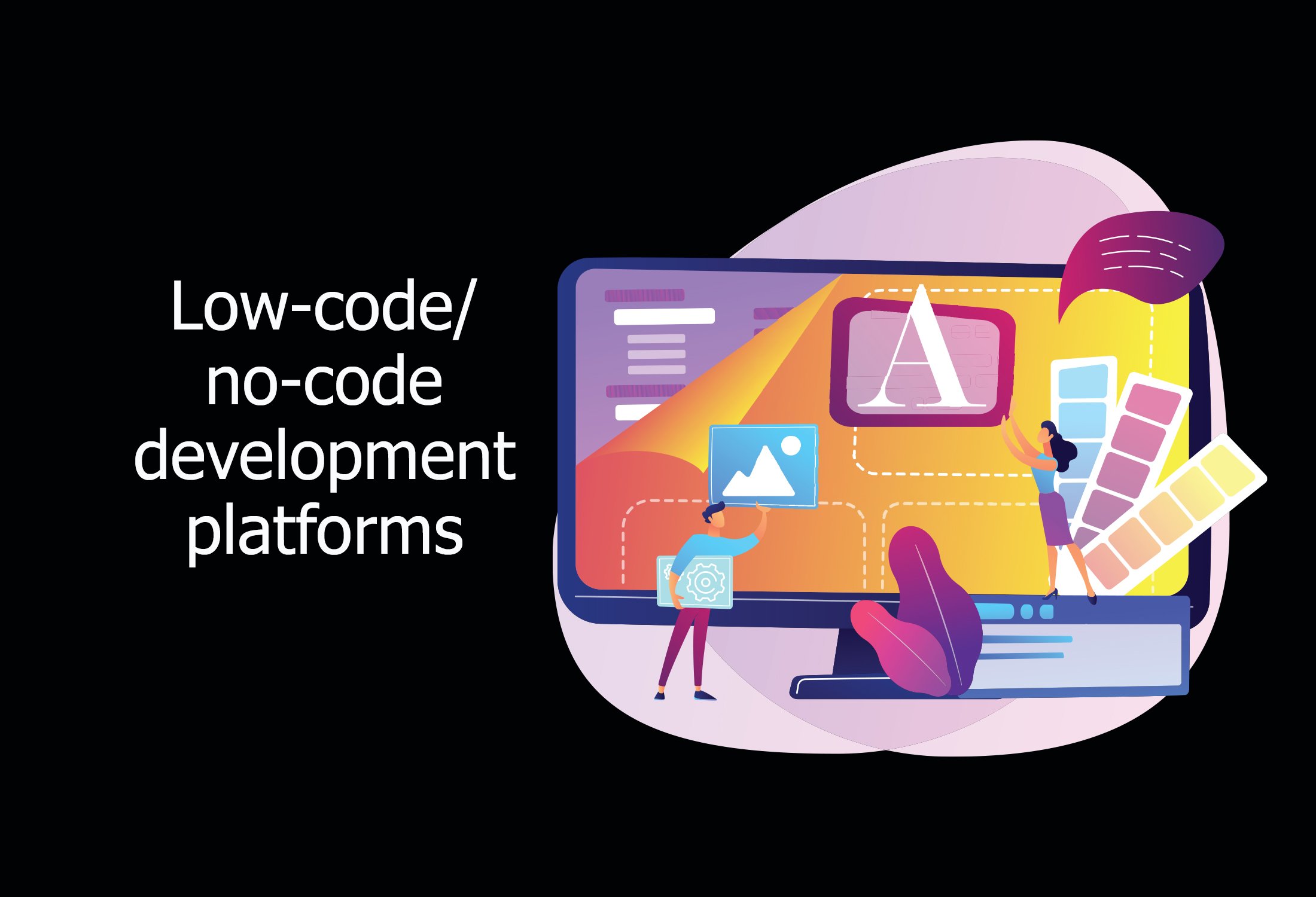low code/no code application development platform